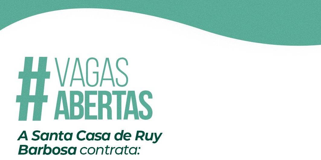 Estamos contratando: confira as vagas disponíveis