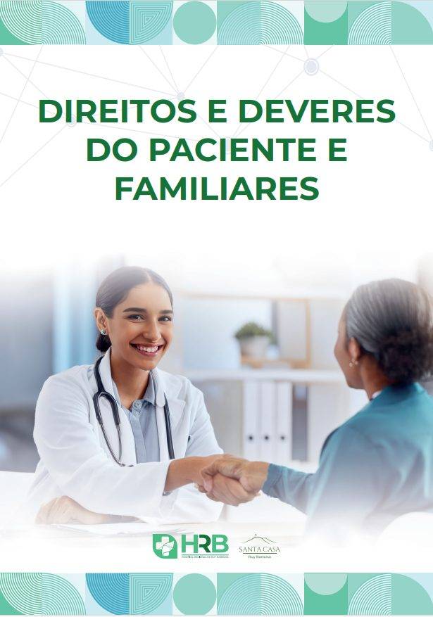 Cartilha direitos e deveres do paciente HRRB | Santa Casa Ruy Barbosa