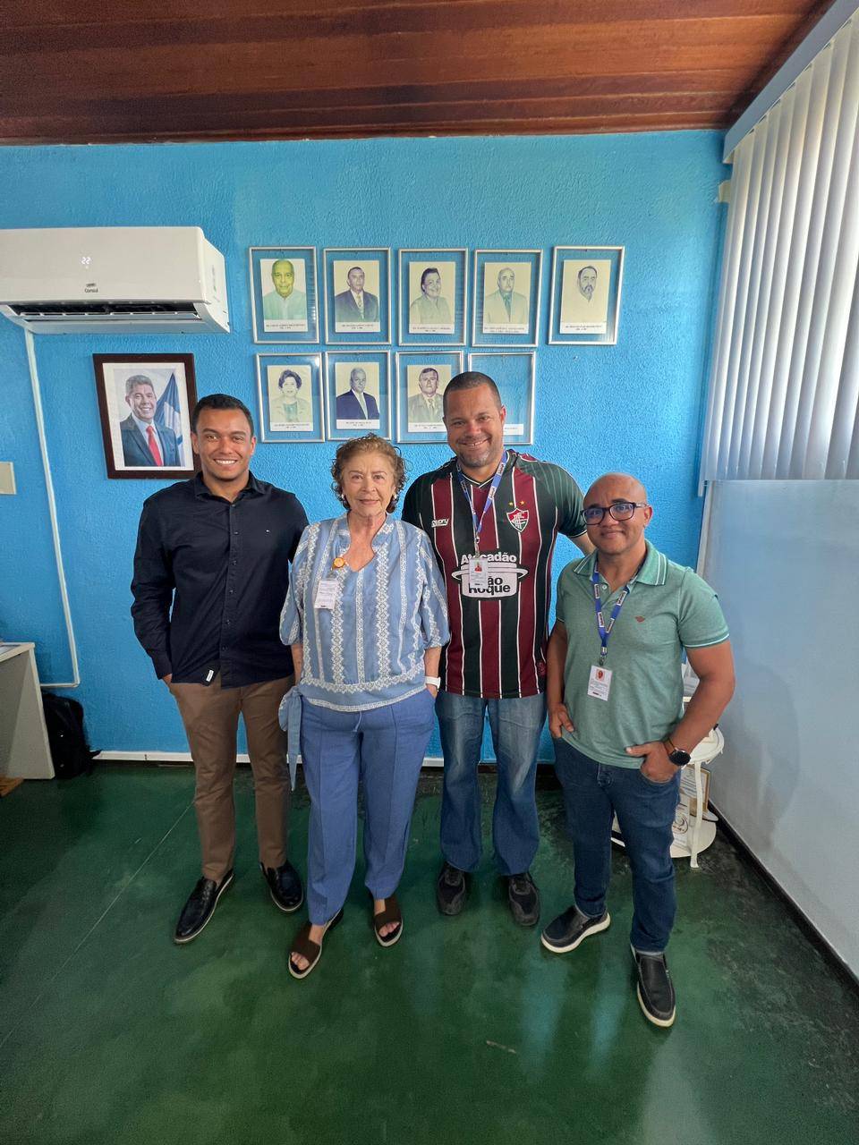 Diretor do Hospital Piemonte Paraguaçu visita HELR com objetivo de implantação de leitos em saúde mental