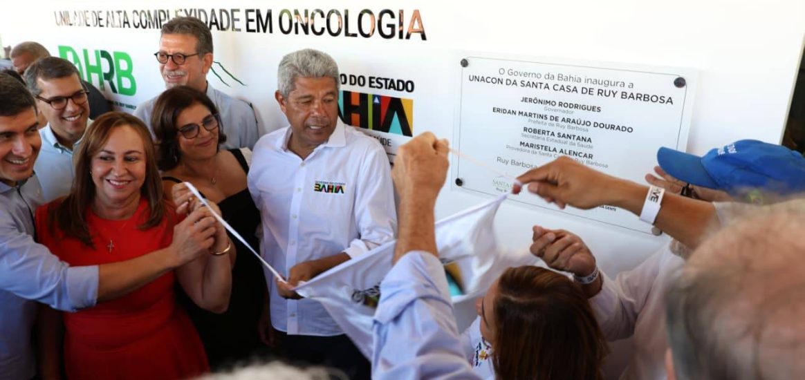 Com investimento de R$ 6 milhões, Santa Casa inaugura Unacon em Ruy Barbosa