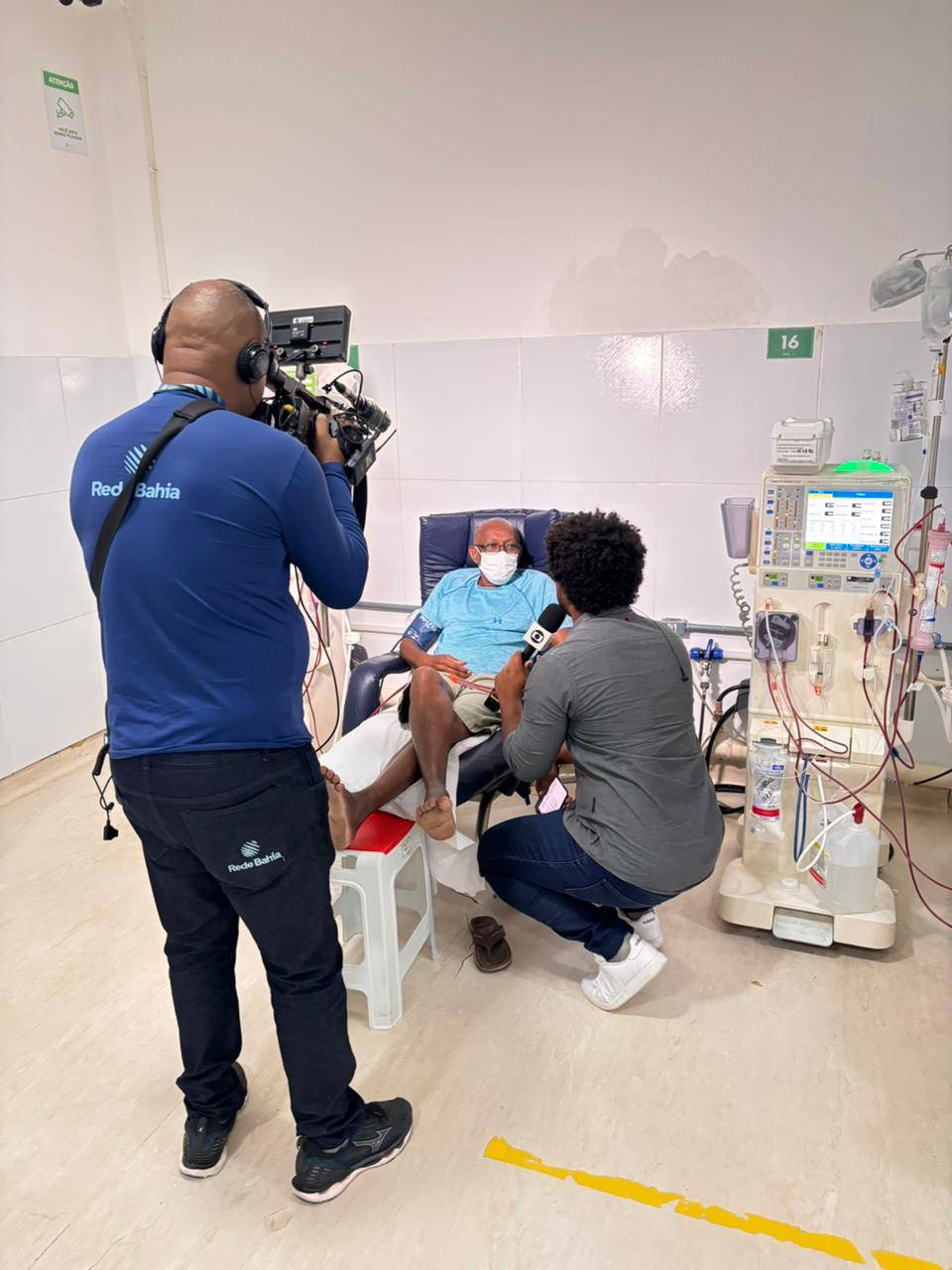 TV Bahia mostra a rotina e os desafios dos pacientes em diálise no Instituto Alayde Costa